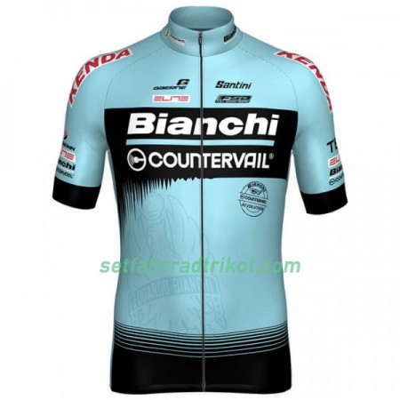 Radtrikot kurzarm 2018 Bianchi Countervail N001